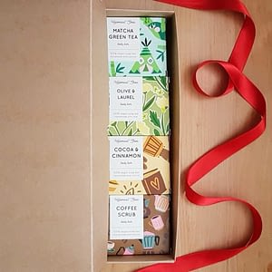 Gift set of 4 HelemaalShea soap bars