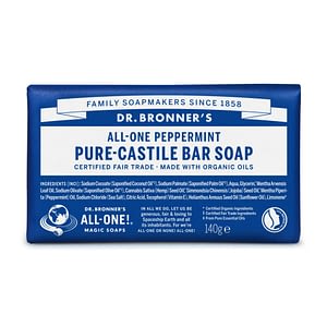 Dr. Bronner’s Pure Castile Bar Soap (Peppermint) 140g