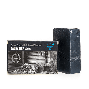 Sauna Soap with Activated Charcoal 95g