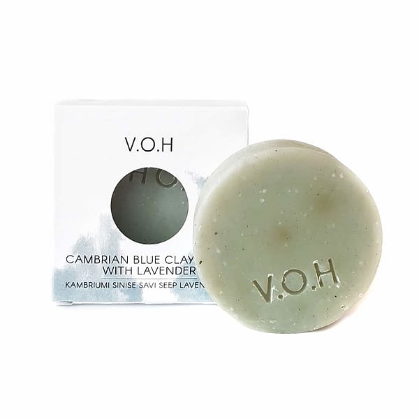 voh blue clay & lavender soap 90g